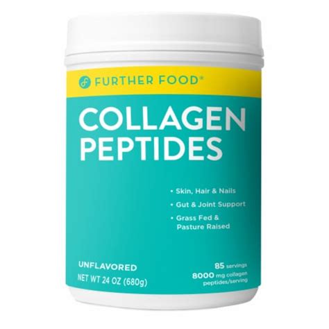 Further Food Collagen Peptides Pure Protein Powder, 24 oz - QFC