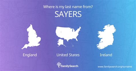 Sayers Name Meaning and Sayers Family History at FamilySearch