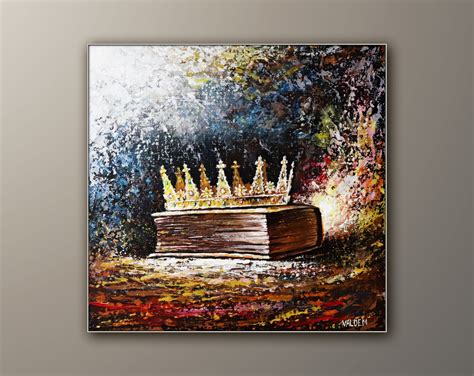 Crown Canvas Painting 451