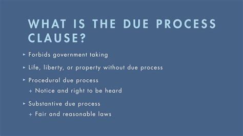 Constitutional Law tutorial: Introduction to the Due Process Clause ...