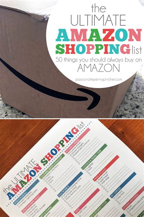 The Ultimate Amazon Shopping List: 50 Things You Should *Always* Buy On ...