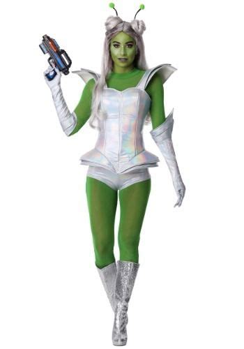 Galactic Alien Babe Costume for Women | Alien halloween costume, Alien ...