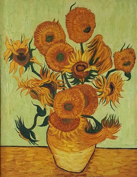 Van Gogh's Sunflower Paintings - SUNFLOWER