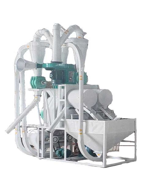 Wheat Flour Mill Plant - 500kg per hour automatic processing plant