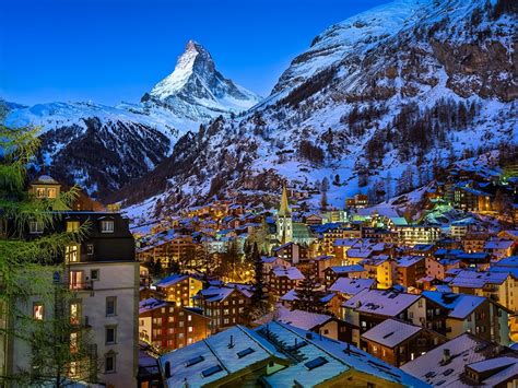 Images Alps Switzerland Zermatt Valley, Matterhorn Peak, Swiss,