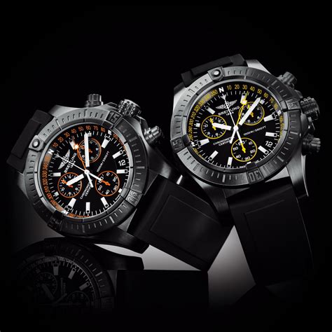 OceanicTime: BREITLING Avenger Seawolf Chrono 'Blacksteel' Code Yellow ...