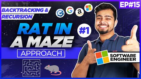 Rat in a maze | Part 1 | Recursion & Backtracking | DSA by Nishant ...