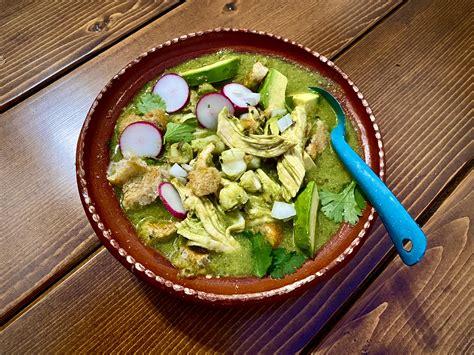 Pozole Verde Con Pollo (green Chicken-and-hominy Stew) – Food Network ...