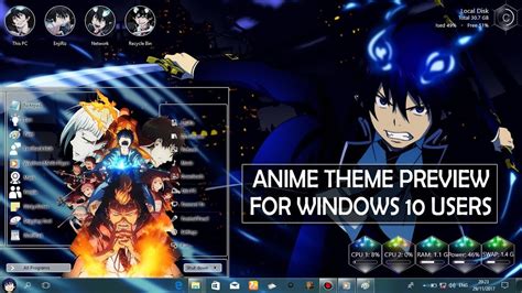 Windows 10 Anime Theme Deviantart This video will demonstrate on how to ...