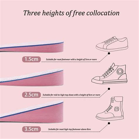 Height Increased Insoles for Women Shoes - Best Insoles |Shose Insert ...