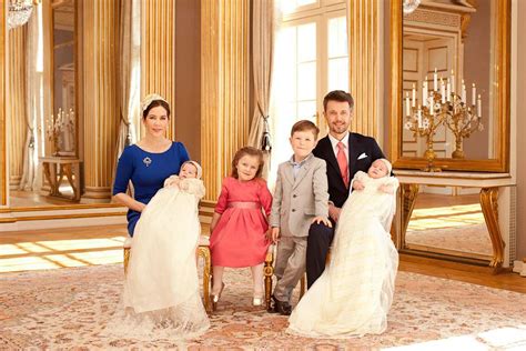 Princess Mary's twins Prince Vincent and Princess Josephine turn five ...