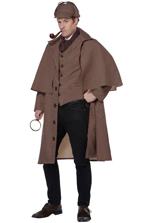 English Detective/Sherlock Holmes Adult Costume - Walmart.com