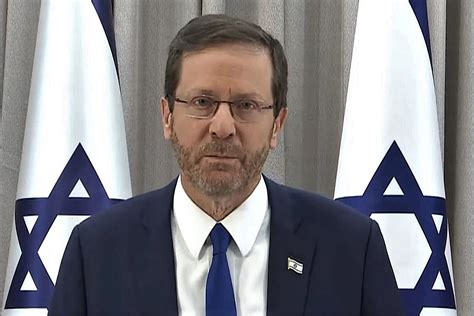 President Isaac Herzog’s address to the nation: Israel at war with ...