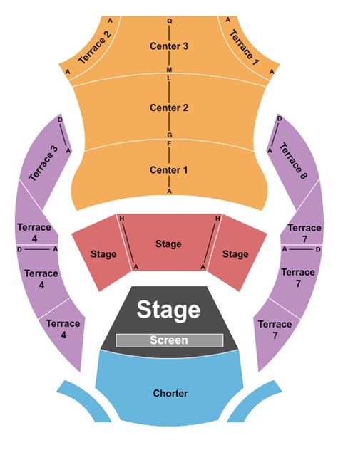 Bing Concert Hall Seating Chart & Seat Map