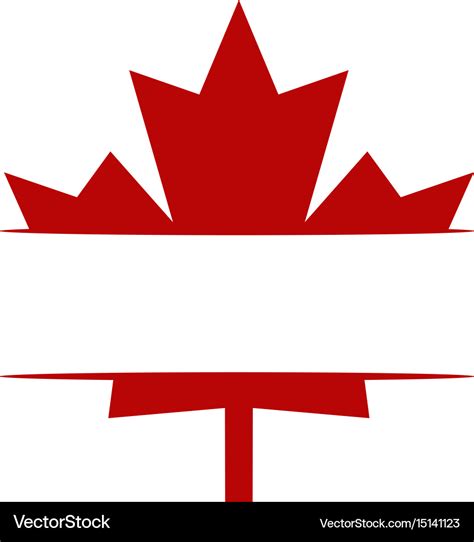 Canada logo template Royalty Free Vector Image