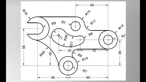 The gallery for --> Autocad 2d Drawings For Practice