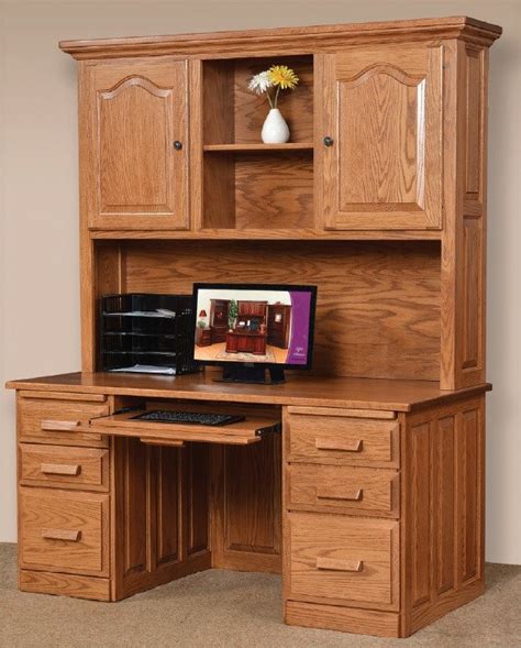 Computer Hutch Desk - Bush Furniture Cabot 60w L Shaped Computer Desk ...