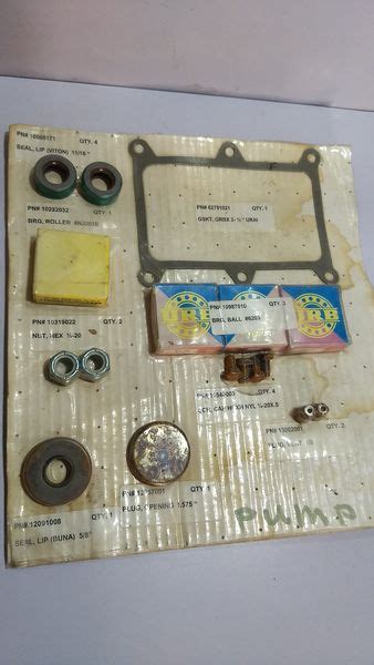 Sewage Plant Air Compressor Pump Repair Kit - S N Ship Spares