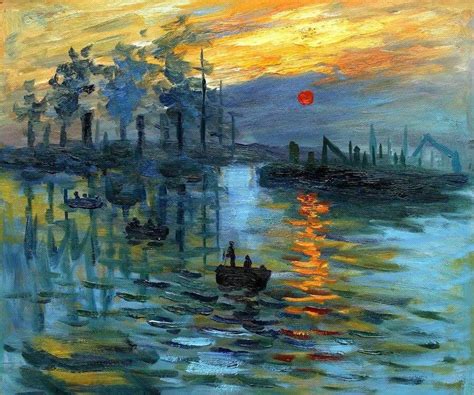 ART AT SUNRISE "Impression Sunrise" Claude Monet | Monet art, Claude ...