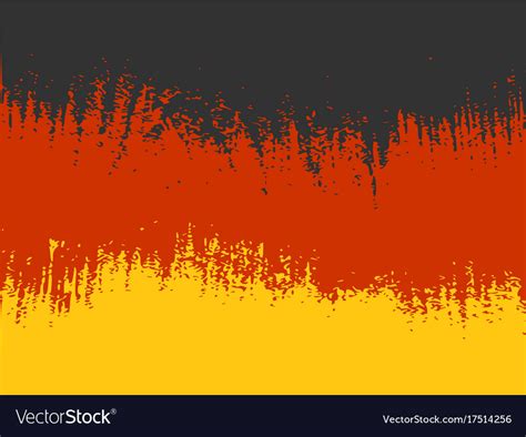 Germany flag design concept Royalty Free Vector Image