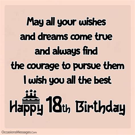 Happy 18th Birthday Quotes For Friends