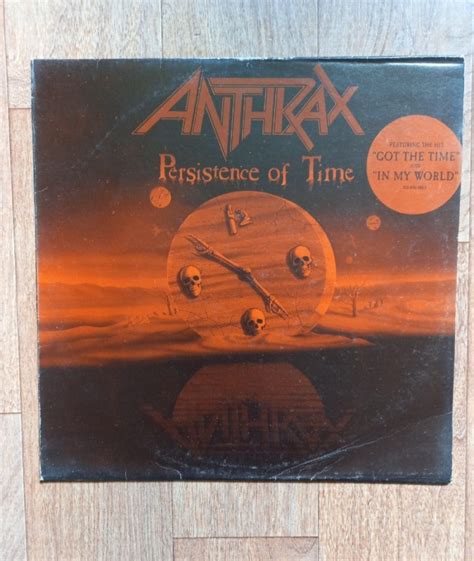 Anthrax - Persistence of Time Vinyl Photo | Metal Kingdom