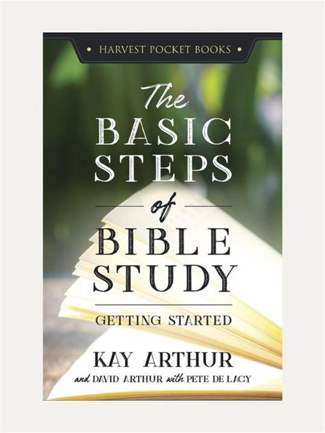 The Basic Steps of Bible Study Getting Started | GerizimBooks