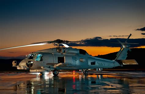 Mh 60r Helicopter Seahawk Sikorsky Dusk HD Desktop Wallpaper ...