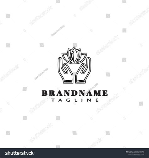 Healing Hand Logo Icon Design Template Stock Vector (Royalty Free ...