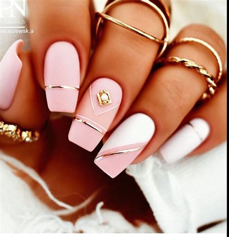 50+ Pretty Pink Nail Design Ideas - The Glossychic | Matte pink nails ...