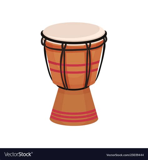 Ethnic drum musical instrument Royalty Free Vector Image