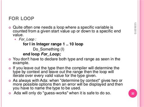 ADA programming language