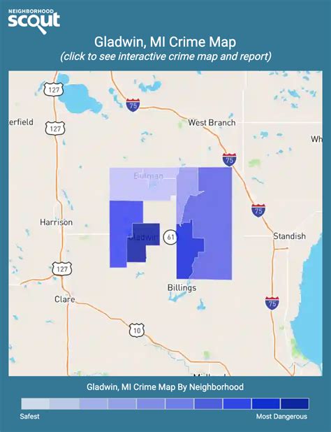 Gladwin Crime Rates and Statistics - NeighborhoodScout