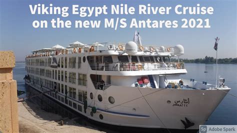 V-Log Trip Review Viking’s Egypt Nile River Cruise on the new ship M/S ...