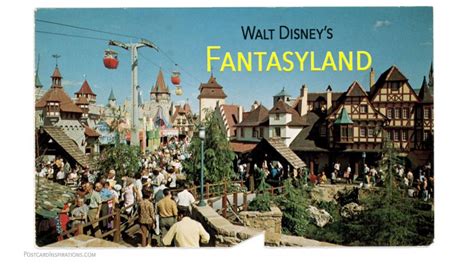 Walt Disney's: Fantasyland – Postcard Inspirations