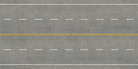 Four lane road PBR texture seamless 21587 | Road texture, Texture ...