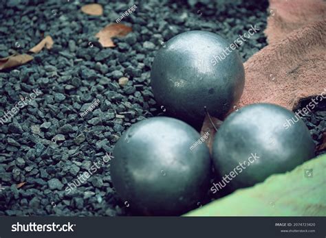 Petanque Ball Background Template Space Insert Stock Photo 2074723420 ...