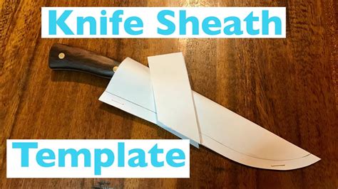 Free Printable Leather Knife Sheath Patterns