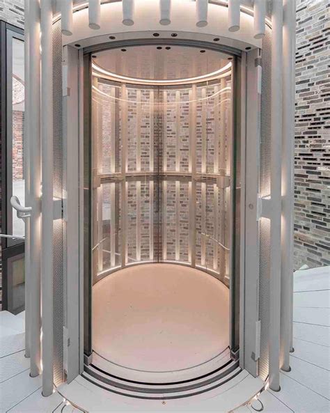 Olafur Eliasson's Custom White Elevator | Elevator design, Elevator ...