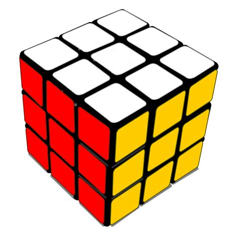 Rubiks Cube 3d Colored PNG, SVG Clip art for Web - Download Clip Art ...