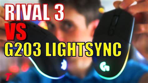 Logitech G203 Lightsync vs SteelSeries Rival 3 - The Budget Gaming ...