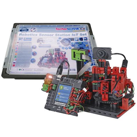 Fischertechnik Robotics Sensor Station Set & TXT Control: 150 Pieces ...