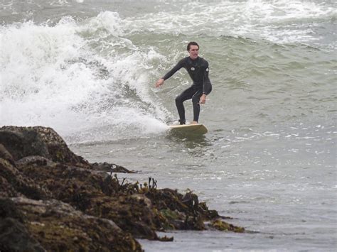 Surfing the Jetty - Newport Beach News