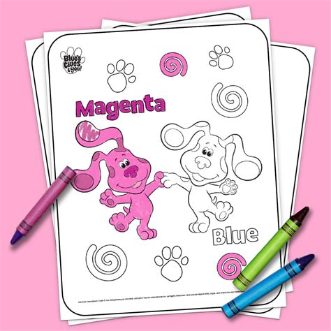 Blue's Clues & You! Printable Coloring Page | Nickelodeon Parents