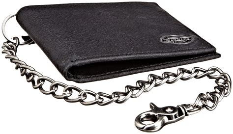 Dickies Men's Leather Slimfold Wallet With Chain | eBay