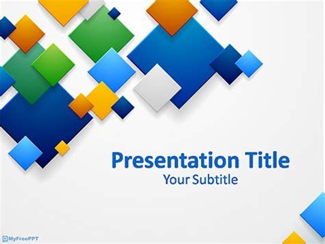 Free Business Abstract Background PowerPoint Template