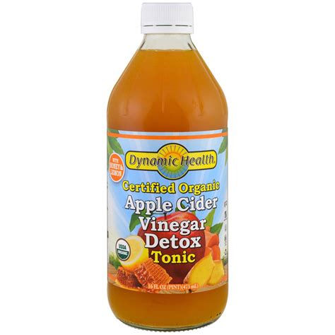 Dynamic Health Laboratories, Certified Organic Apple Cider Vinegar ...