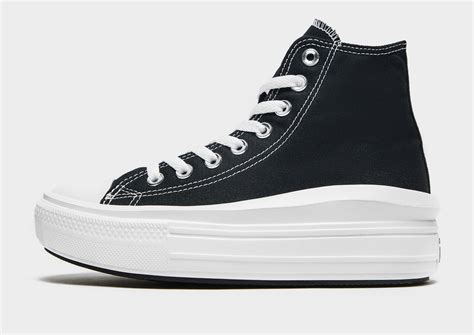 Black Converse Chuck Taylor All Star Move High Women's | JD Sports UK