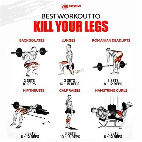 BEST WORKOUT FOR LEGS! | Leg workouts gym, Best leg workout, Workout ...