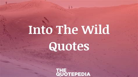 70+ Into The Wild Quotes To Believe In Magic And Experience Unexpected ...